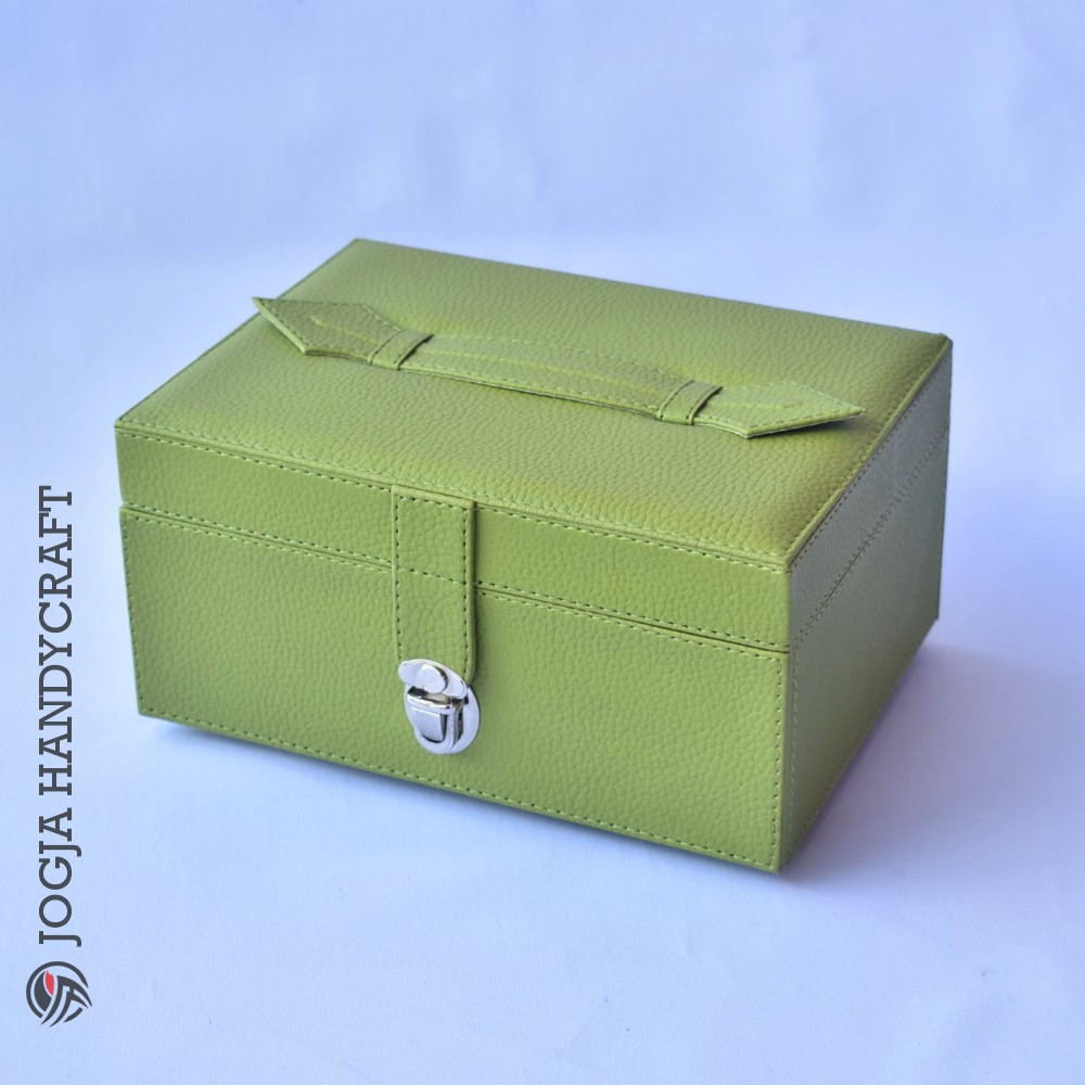 Kotak Tempat Perhiasan Cantik Original / Jewelry Box Green