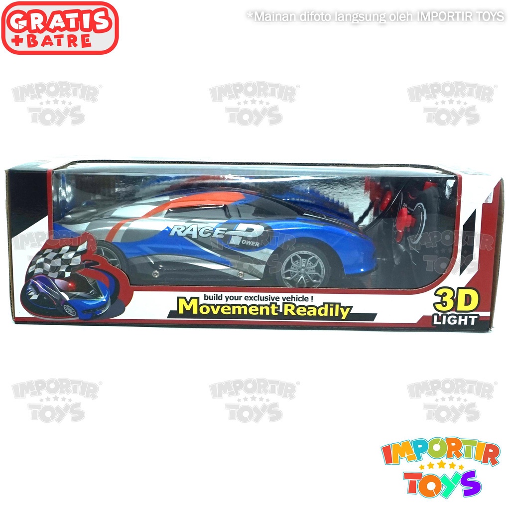 Mobil Remote Control Car RC CAR dengan LAMPU dan USB