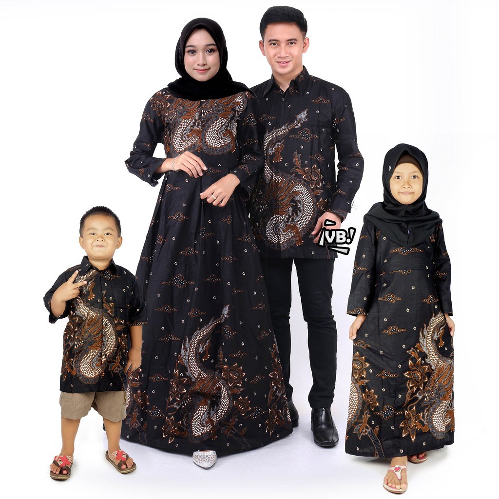 Maura Couple - Sania Ruffle Batik Couple Ori Ndoro Jowi Garansi Termurah Shopee - BATIK MODERN SOLO