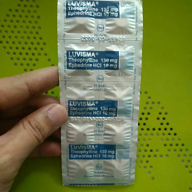 LUVISMA TABLET (Obat Asma, Sesak Pernapasan, Sakit Dada)