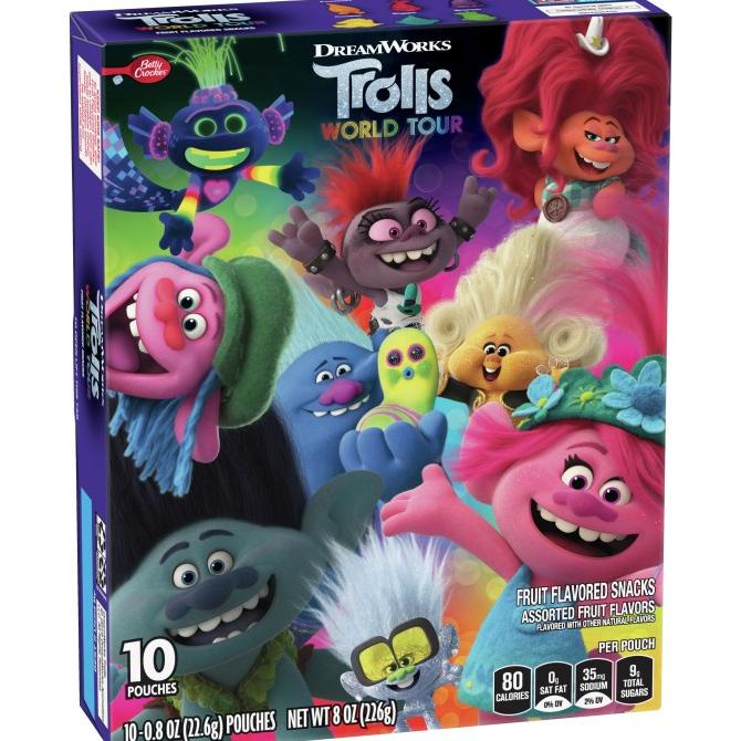 

Betty Crocker Fruit Flavored Candy- Starwars, Trolls, Jurassic, Marvel