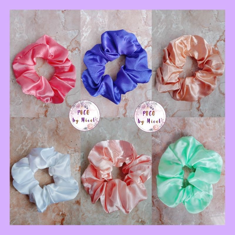 

Satin Scrunchies Set 1
