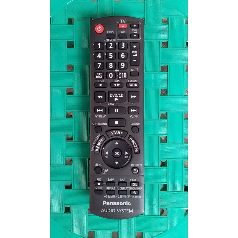 REMOTE TV PANASONIC AUDIO SYSTEM ORIGINAL