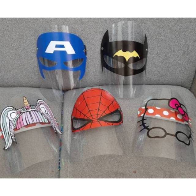 SUPER HERO FACE SHIELD ANAK