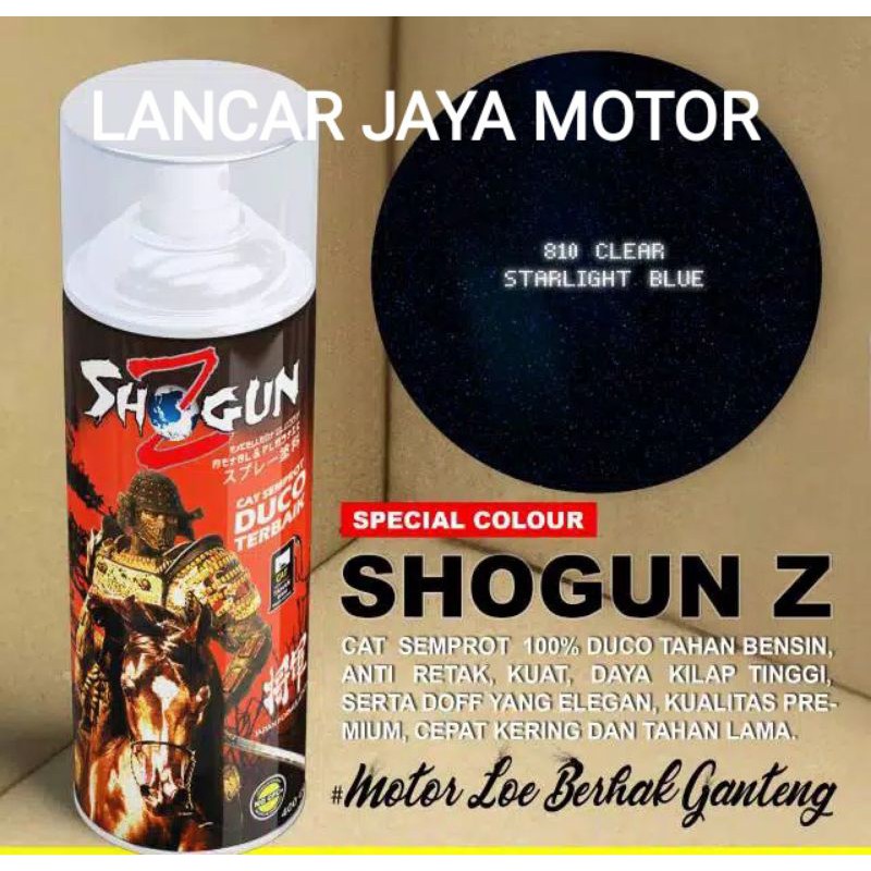 

CAT SHOGUN Z CLEAR STARLIGHT BLUE 810 (400ML)