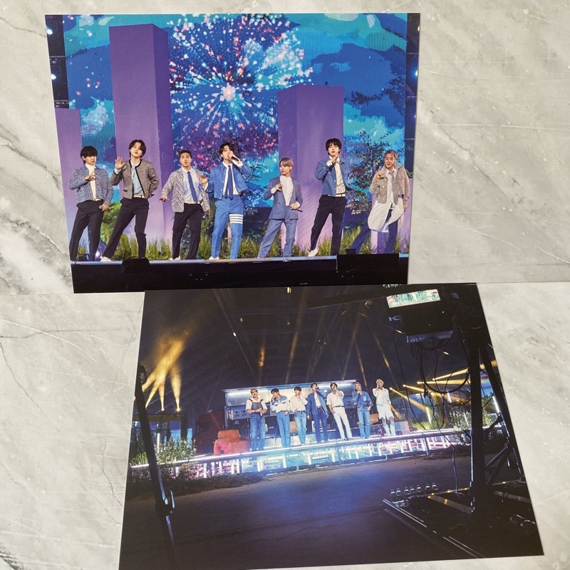 BTS the fact TMA 2021 photocard postcard sharing group rm jin suga jhope jimin v jungkook jk taehyun