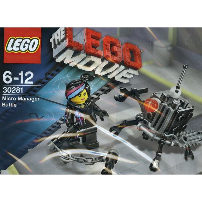 LEGO THE MOVIE POLYBAG 30281 - Micro Manager Battle