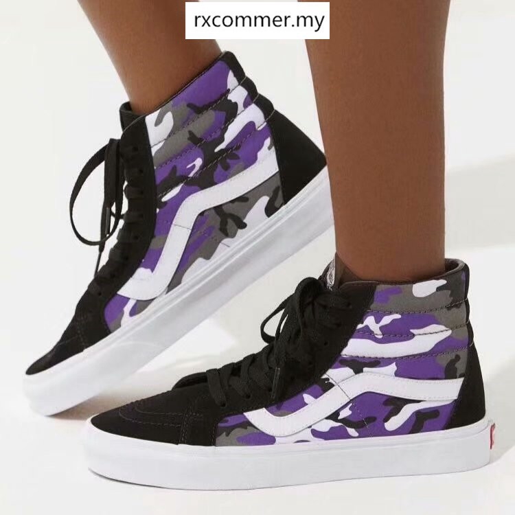 vans purple camo