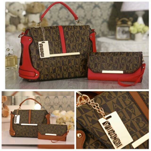 2212 tas import Tas fashion tas korea tas murah tas batam tas branded tas kw 2in1 tas bonia