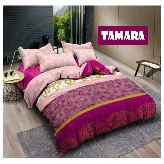 Sprei Vallery Quincy Motif Tamara - Sprei King T.30 Vallery Jacguard Motif Tamara