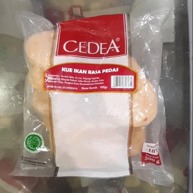 

Cedea kue ikan pedas 500gr