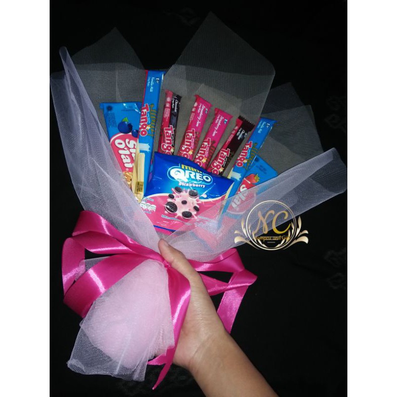 Buket Snack pink