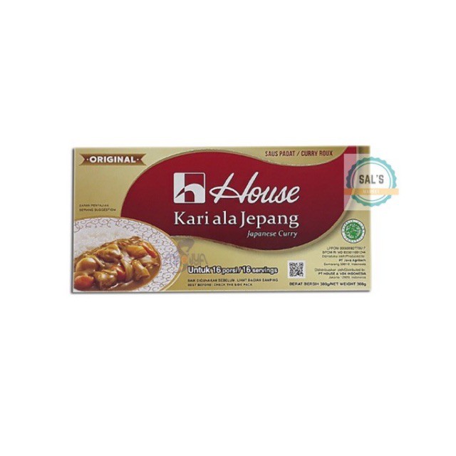 

House Kari Ala Jepang - Japanese Curry Halal 300 gr