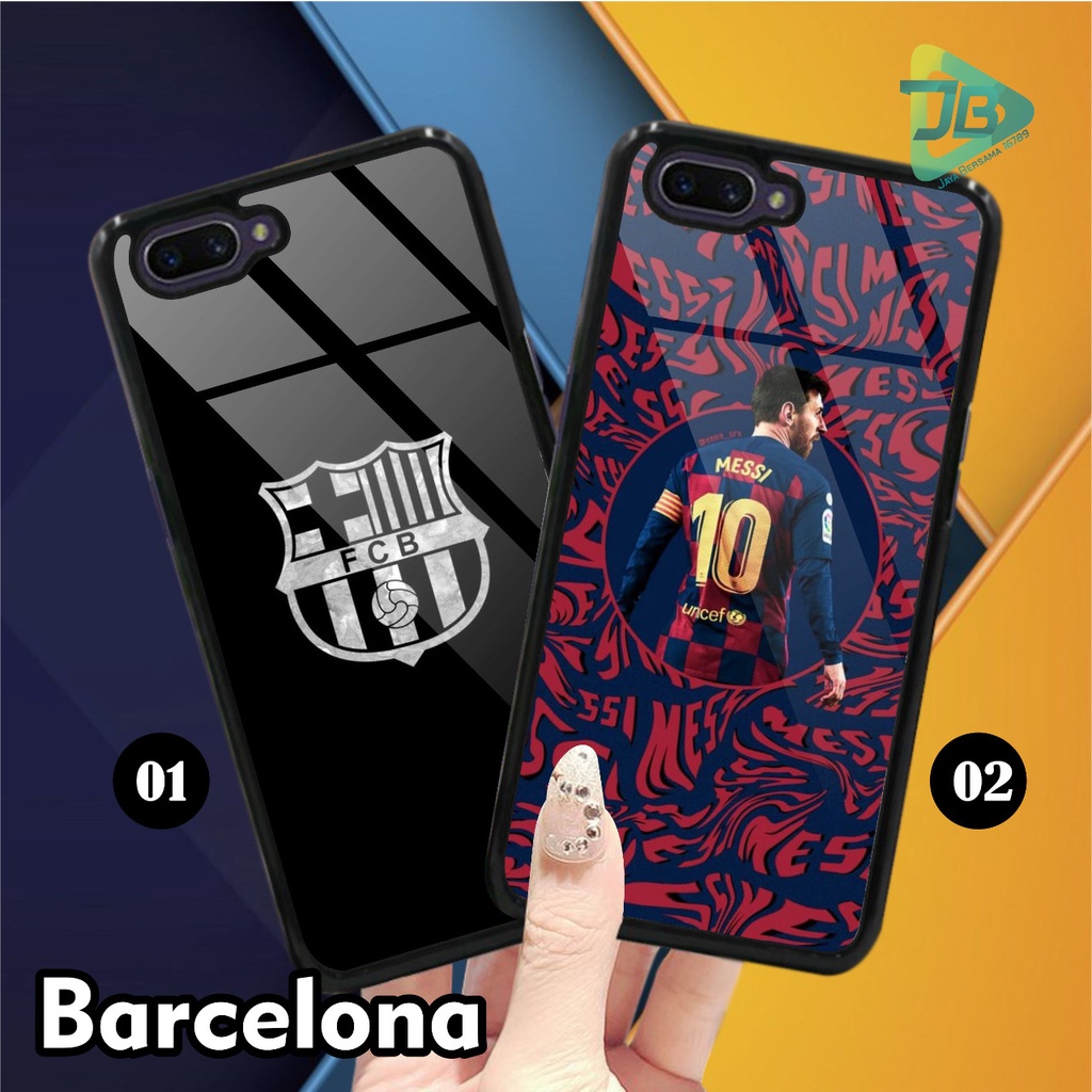 HARDCASE 2D GLOSSY BARCELONA OPPO VIVO XIAOMI SAMSUNG REALME IPHONE ALL TYPE JB4704