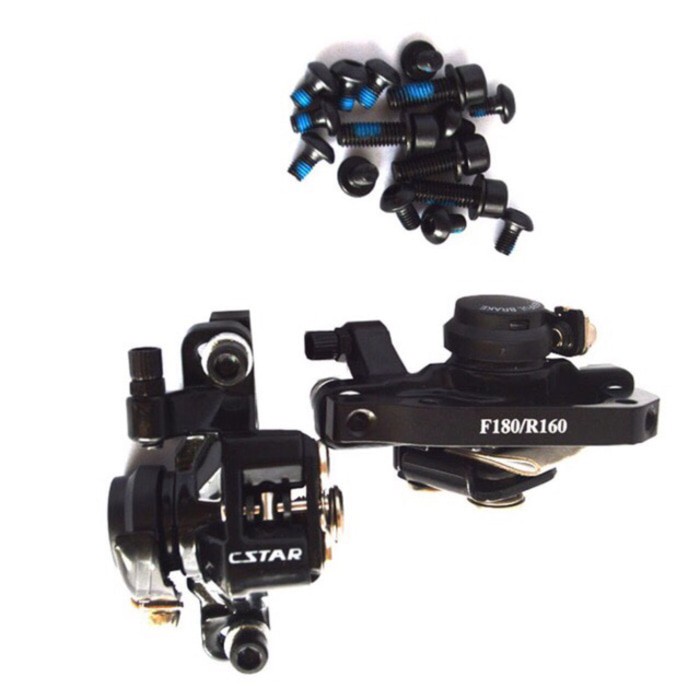 Rem Cakram Sepeda Mtb Satu Set Depan Belakang