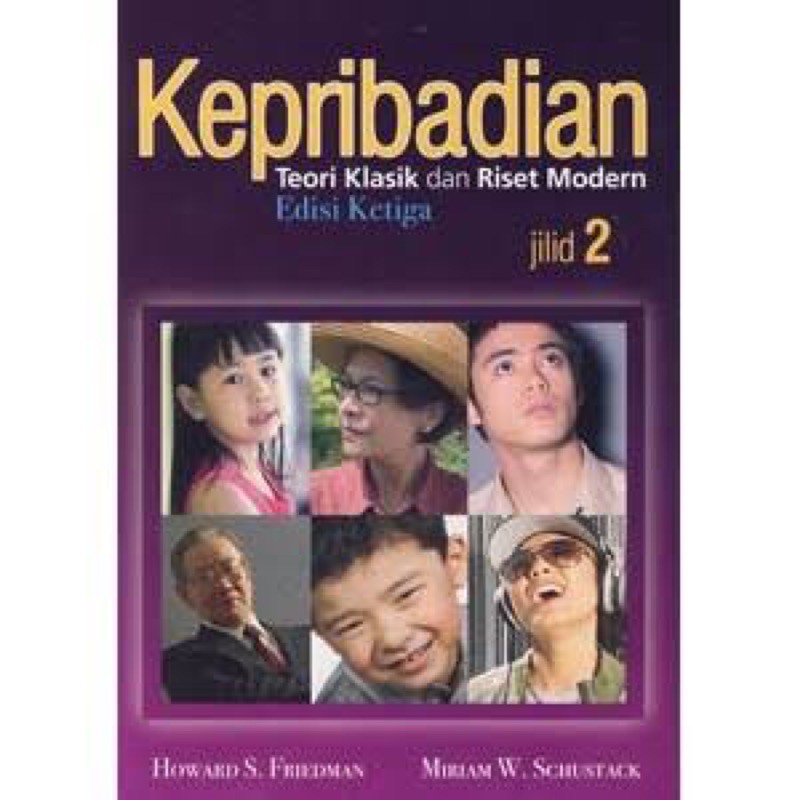 Buku Kepribadian Teori Klasik dan Riset Modern Edisi Ketiga Jilid 2 By Howard S Friedman