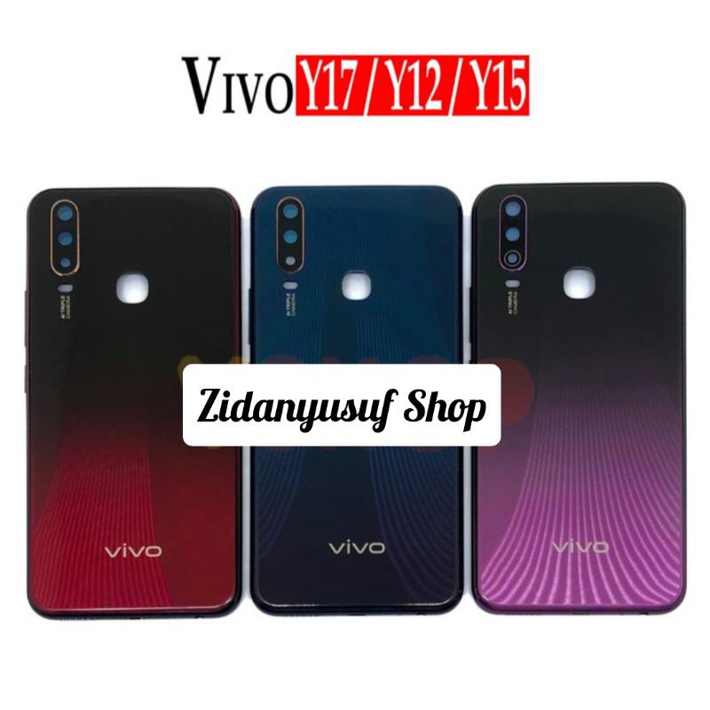 BACKDOOR BACK COVER KESING CASING HOUSING VIVO Y12 Y15 Y17 TUTUP BELAKANG ORIGINAL