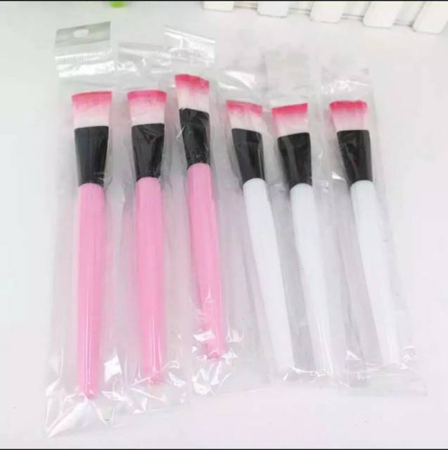 Kuas Make Up Pink Brush Masker Murah