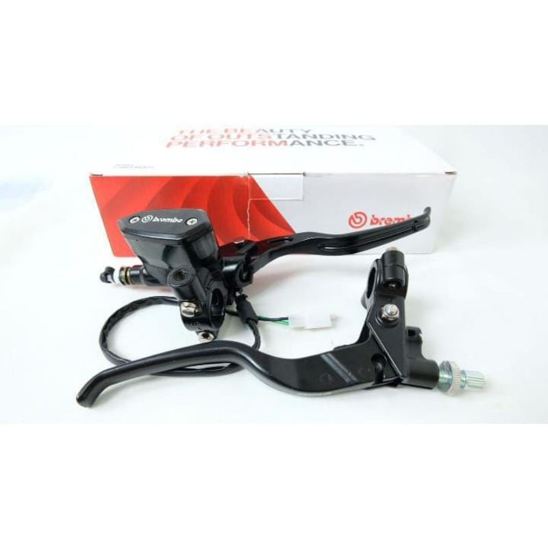 master rem atas  brembo oval original set handle