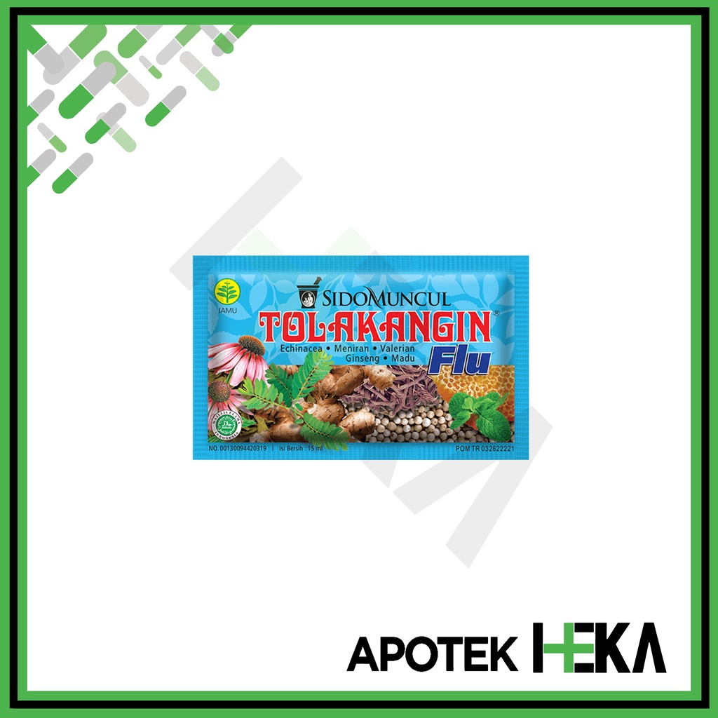 Tolak Angin Flu Cair 1 Sachet - Meredakan Flu Masuk Angin (SEMARANG)