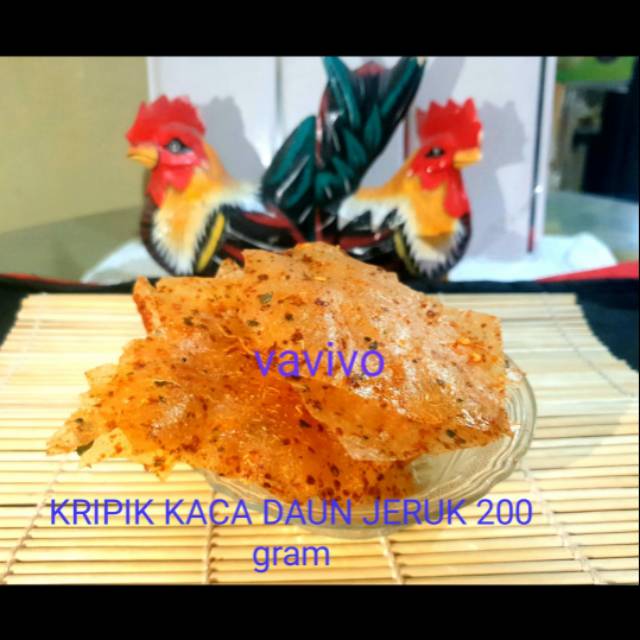 

CEMILAN KRIPIK KACA DAUN JERUK 200 gram