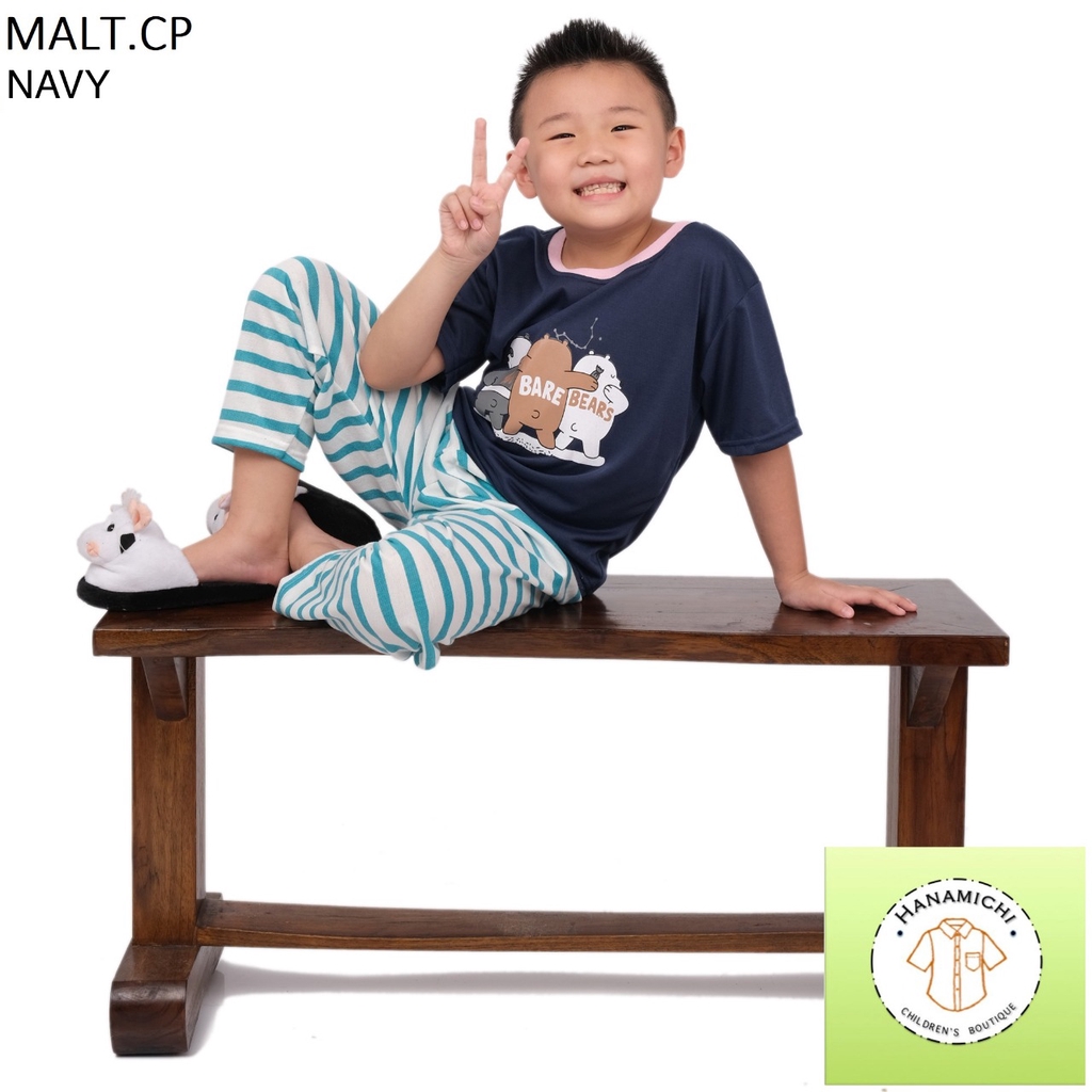 Hanamichi MALT.CP Baju Tidur Anak Lengan Pendek