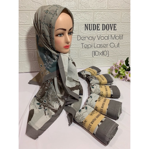VOAL PREMIUM MOTIF-Nude Dove