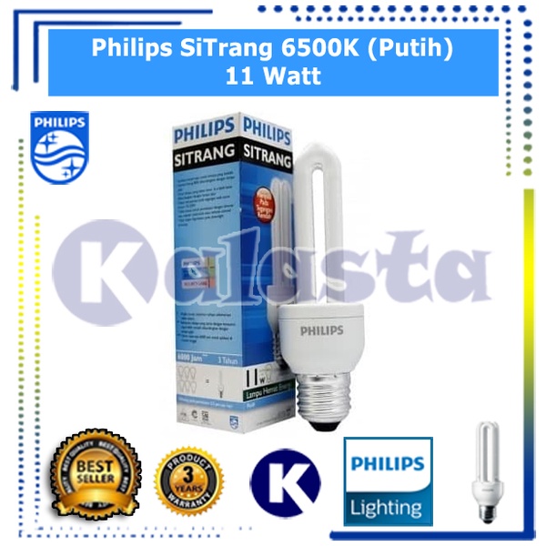 Lampu Philips SiTrang 11w 11watt 11 watt (Gratis Bubble)