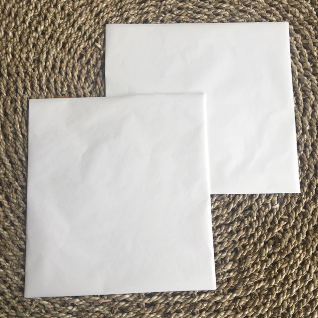 

Grosir kertas nasi burger KFC polos 30x30 isi 100 lembar