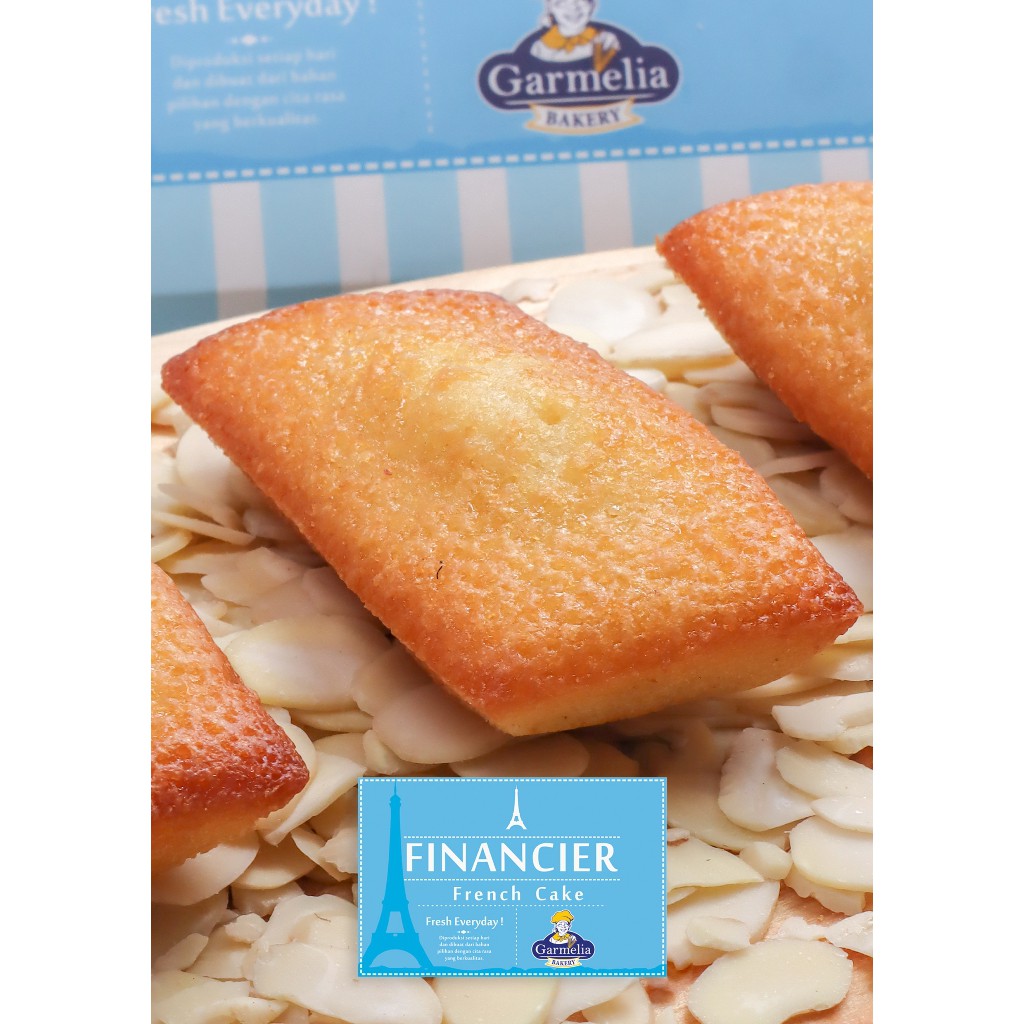 

Financier Soft Cake Perancis/Almond - Garmelia Bakery