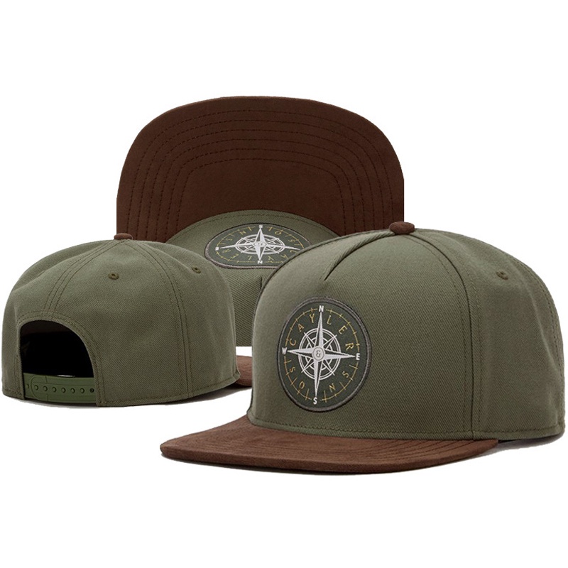 STONE ISLAND Topi Baseball Adjustable Motif Batu Island Gaya Vintage Hip Hop Untuk Unisex