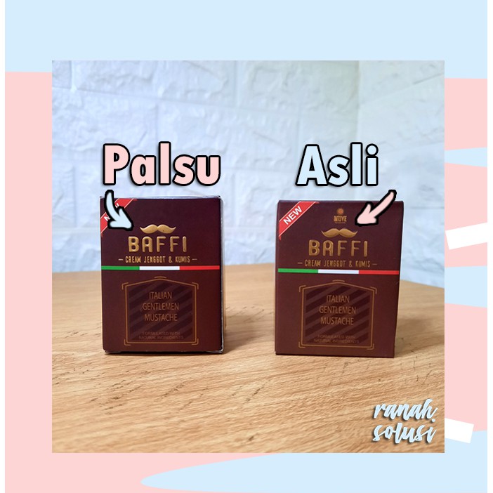 ORIGINAL! Baffi Cream Penumbuh Brewok / Penumbuh Jenggot & Kumis Cepat Terbaik yang pernah ada