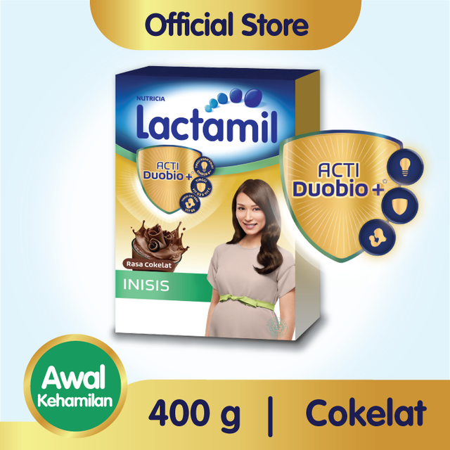 Lactamil Inisis Coklat Minuman Khusus Ibu Hamil 400 gr Lactamil Inisis Coklat Minuman Khusus Ibu Hamil 400 gr