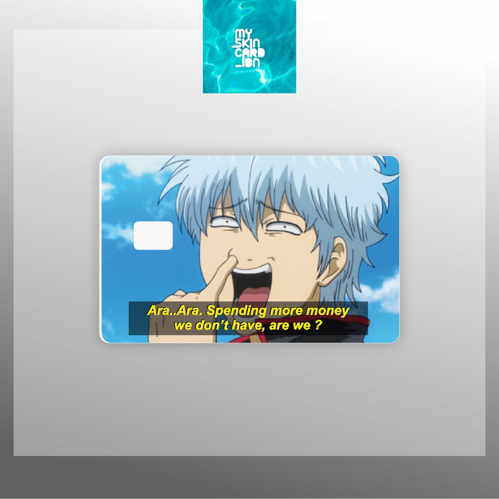 cardskin ANIME | myskincard_idn | skin card | sticker kartu atm