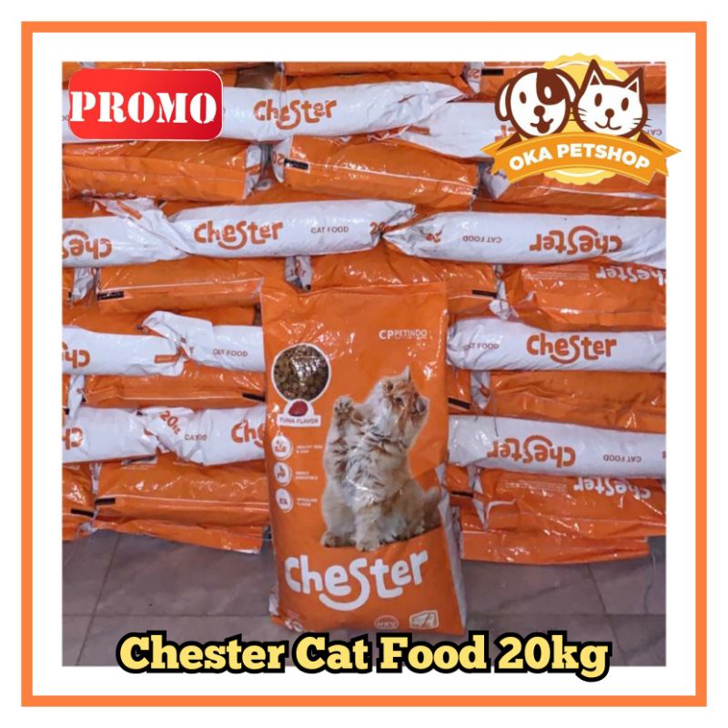 Makanan Kucing Chester Tuna 20kg - Chester Tuna - Dry Cat Food