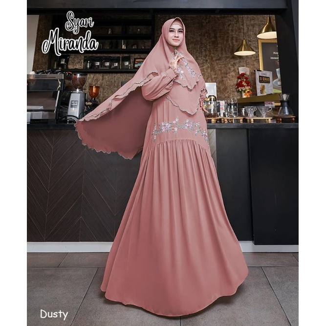 MIRANDA Gamis syari gamis kondangan muslimah lebaran