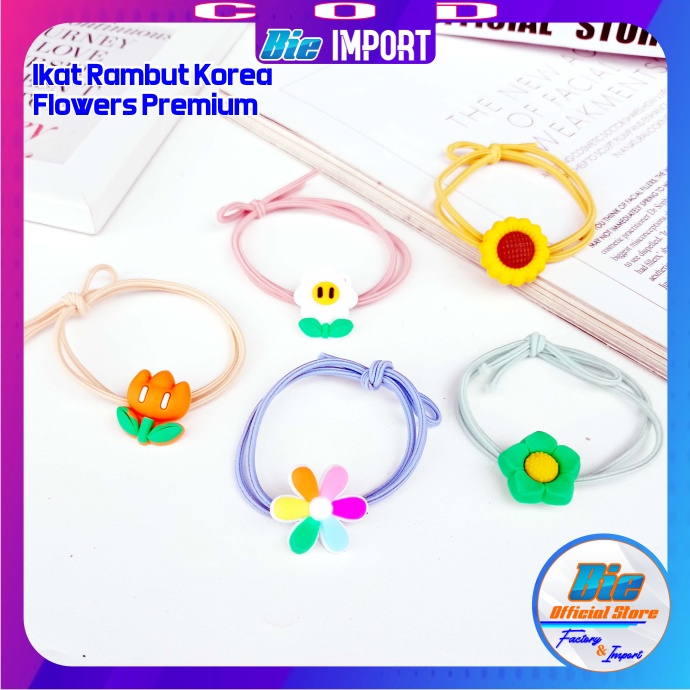 Ikat Rambut Korea Karakter Premium Korea Import