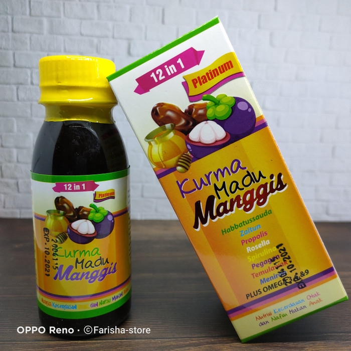 

Al Jazira Kurma Madu Manggis Platinum 12 in 1 Original