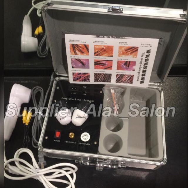 Skin check analyzer hair and skin tv analisa kulit dan rambut tv