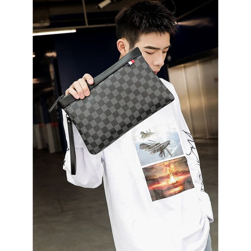 CLUTCH BAG FASHION STYLISH - Tas Tangan Pria Wanita