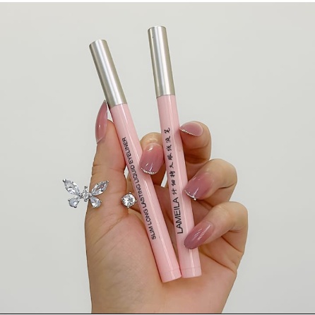 LAMEILA Pink Eyeliner Pen Waterproof Long Lasting 24 Hours By AURORA 843