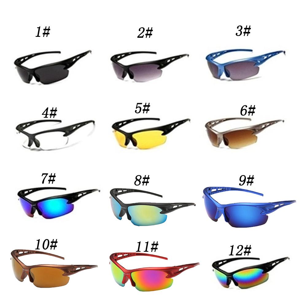 Nickolas1 Kacamata Bersepeda Mode Luar Bersepeda Lari Pria Kacamata UV400 Anti-Shock Cycling Eyewear