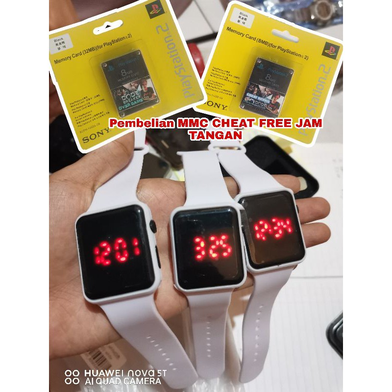 PROMO ramadhan memory ps2 code breaker Free jam tangan