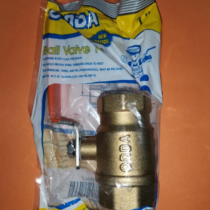 Ball Valve Onda 1 inch