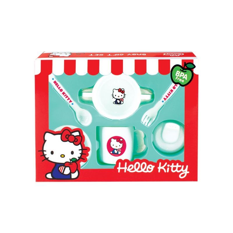 HELLO KITTY FEEDING SET 5PCS LB101