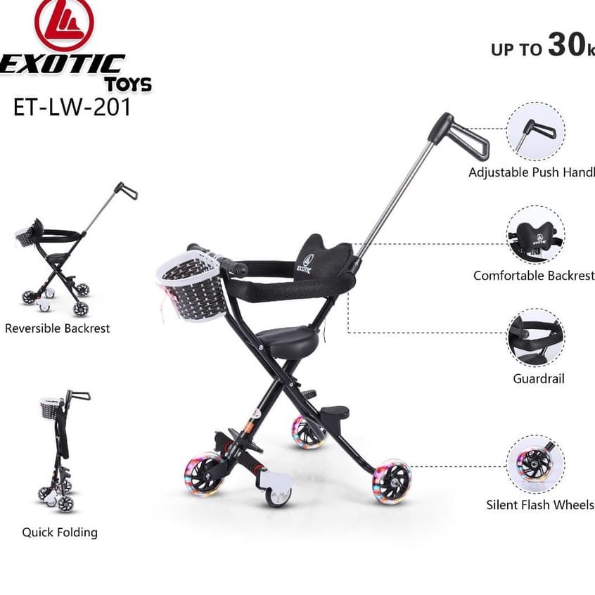 Exotic Stroller LW201 - Kereta Dorong Anak