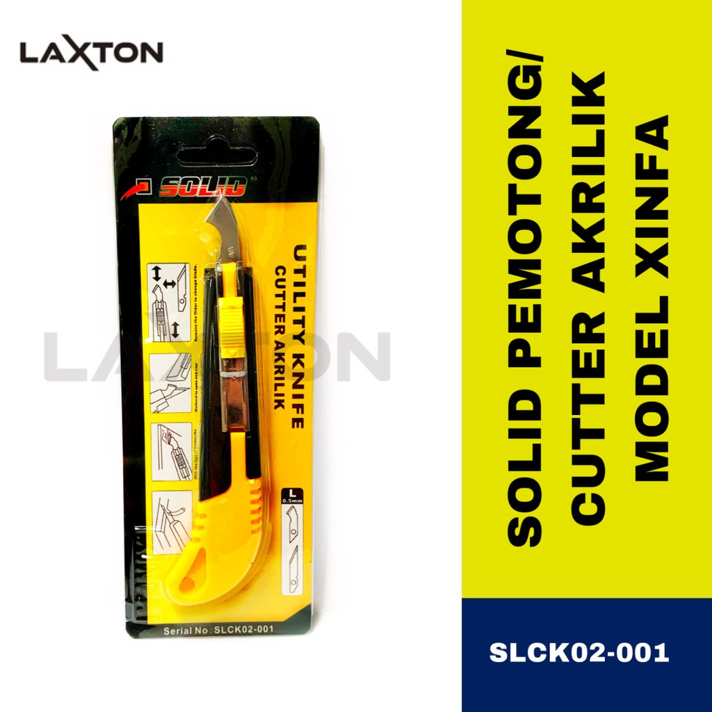 

Solid cutter/pemotong Akrilik/Acrylic model Xinfa SLCK02-001