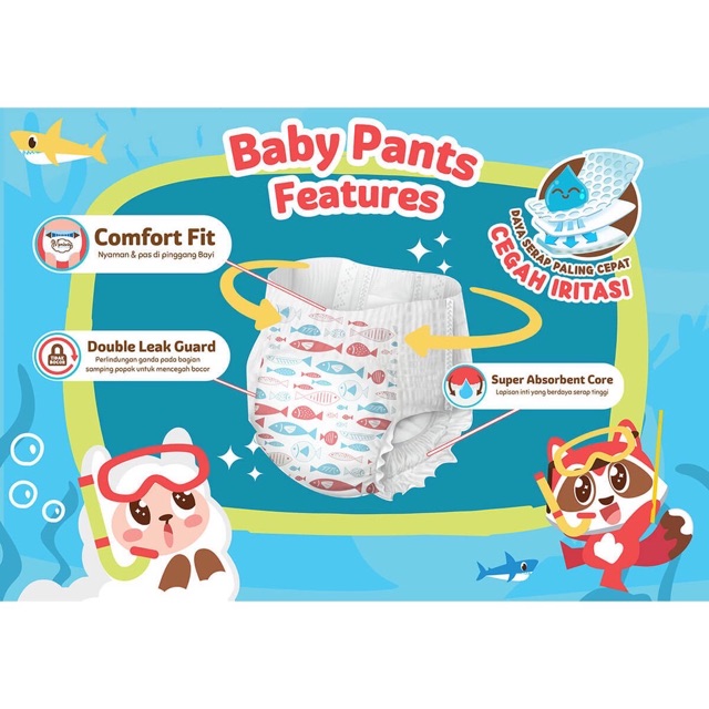 MOMBABY PANTS S36+4/M30+4/L26+4/XL22+4