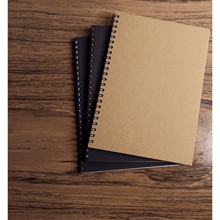 

BUKU TULIS NOTEBOOK SPIRAL A5 isi 50 sheets HVS / VINTAGE Tebal