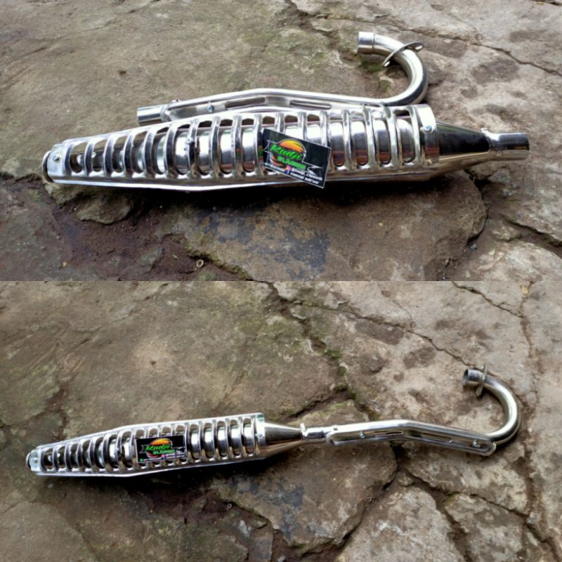 Knalpot sclamber untuk sepedah motor laki
